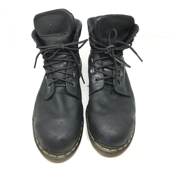 Dr Martens England Steel Toe Boots Size 12/13 US main image 5